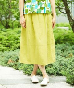 GIANNI LO GIUDICE / ジャンニ・ロ・ジュディチェ ロング・マキシ丈スカート | [洗える]ドットジャガードスカート