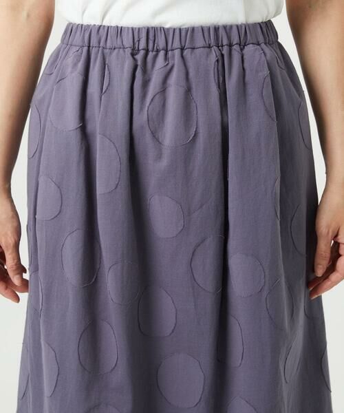 GIANNI LO GIUDICE / ジャンニ・ロ・ジュディチェ ロング・マキシ丈スカート | [洗える]ドットジャガードスカート | 詳細30