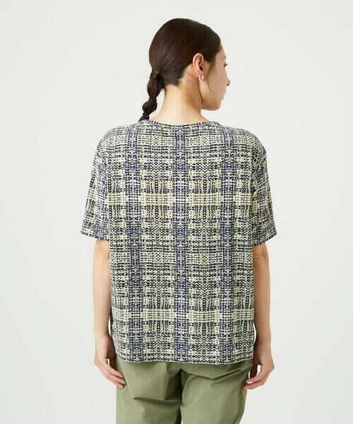 GIANNI LO GIUDICE / ジャンニ・ロ・ジュディチェ カットソー | [接触冷感・洗える]ジオメトリックプリントカットソープルオーバー | 詳細10