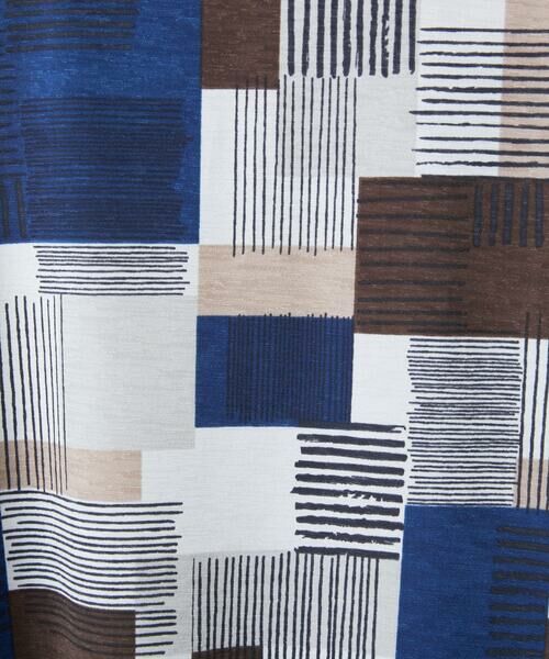 GIANNI LO GIUDICE / ジャンニ・ロ・ジュディチェ カットソー | [接触冷感・洗える]ルービックブロックプリント五分袖カットソー | 詳細15