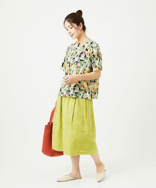 GIANNI LO GIUDICE / ジャンニ・ロ・ジュディチェ カットソー | [接触冷感・洗える・日本製]強撚コットン天竺プリントカットソー | 詳細13