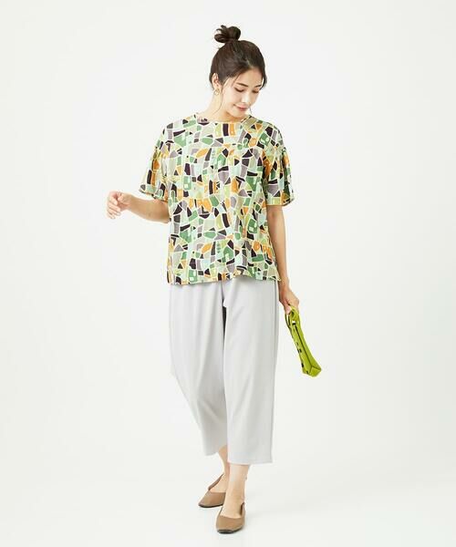 GIANNI LO GIUDICE / ジャンニ・ロ・ジュディチェ カットソー | [接触冷感・洗える・日本製]強撚コットン天竺プリントカットソー | 詳細7