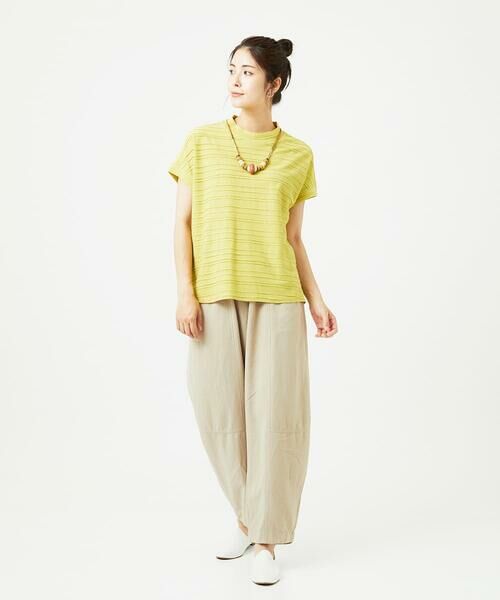 GIANNI LO GIUDICE / ジャンニ・ロ・ジュディチェ カットソー | [洗える]タックボーダージャガードカットソー | 詳細6