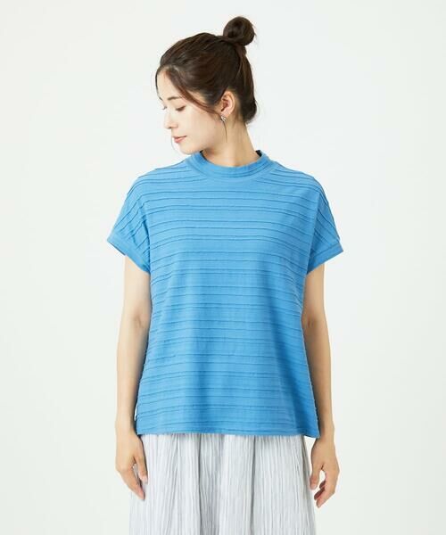 GIANNI LO GIUDICE / ジャンニ・ロ・ジュディチェ カットソー | [洗える]タックボーダージャガードカットソー | 詳細10