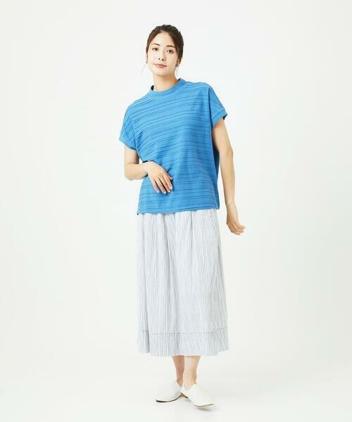 GIANNI LO GIUDICE / ジャンニ・ロ・ジュディチェ カットソー | [洗える]タックボーダージャガードカットソー | 詳細16