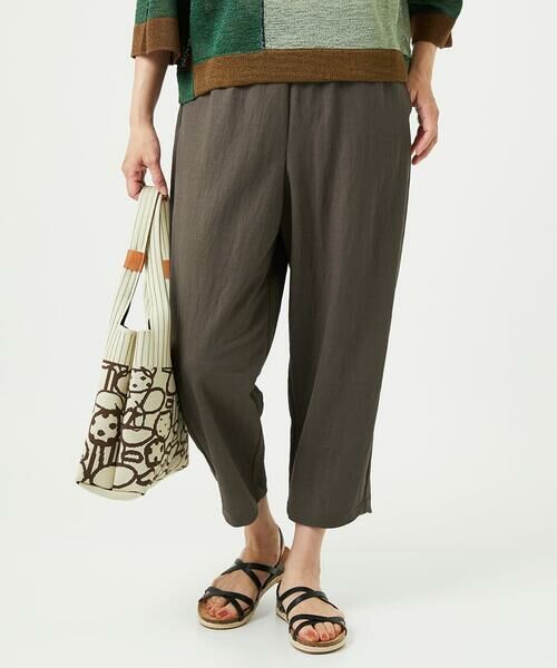 GIANNI LO GIUDICE / ジャンニ・ロ・ジュディチェ その他パンツ | [洗える・日本製]ナチュラルスムースパンツ | 詳細1