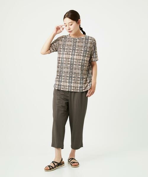 GIANNI LO GIUDICE / ジャンニ・ロ・ジュディチェ その他パンツ | [洗える・日本製]ナチュラルスムースパンツ | 詳細12