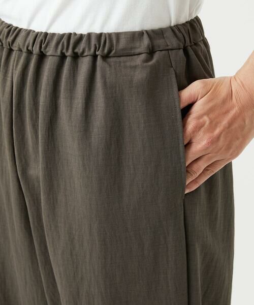 GIANNI LO GIUDICE / ジャンニ・ロ・ジュディチェ その他パンツ | [洗える・日本製]ナチュラルスムースパンツ | 詳細9