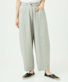 GIANNI LO GIUDICE / ジャンニ・ロ・ジュディチェ その他パンツ | [洗える]レーヨンコットンコクーンシルエットパンツ