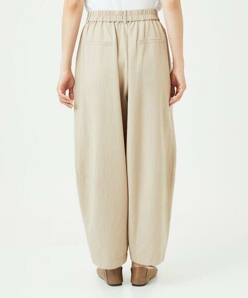 GIANNI LO GIUDICE / ジャンニ・ロ・ジュディチェ その他パンツ | [洗える]レーヨンコットンコクーンシルエットパンツ | 詳細10