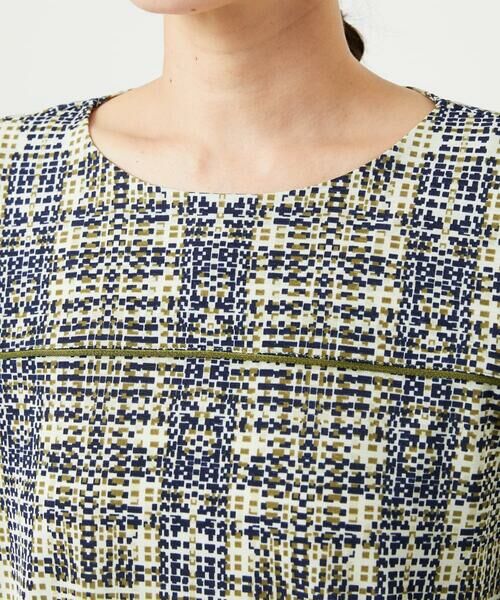 GIANNI LO GIUDICE / ジャンニ・ロ・ジュディチェ ロング・マキシ丈ワンピース | [接触冷感・洗える]ジオメトリックプリントチュニック | 詳細11