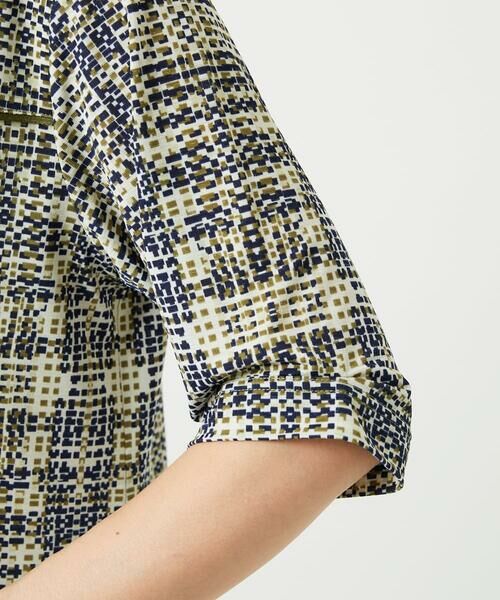 GIANNI LO GIUDICE / ジャンニ・ロ・ジュディチェ ロング・マキシ丈ワンピース | [接触冷感・洗える]ジオメトリックプリントチュニック | 詳細12