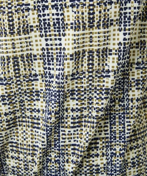 GIANNI LO GIUDICE / ジャンニ・ロ・ジュディチェ ロング・マキシ丈ワンピース | [接触冷感・洗える]ジオメトリックプリントチュニック | 詳細14