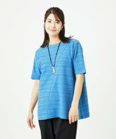 GIANNI LO GIUDICE / ジャンニ・ロ・ジュディチェ チュニック | [洗える]タックジャガードチュニックカットソー