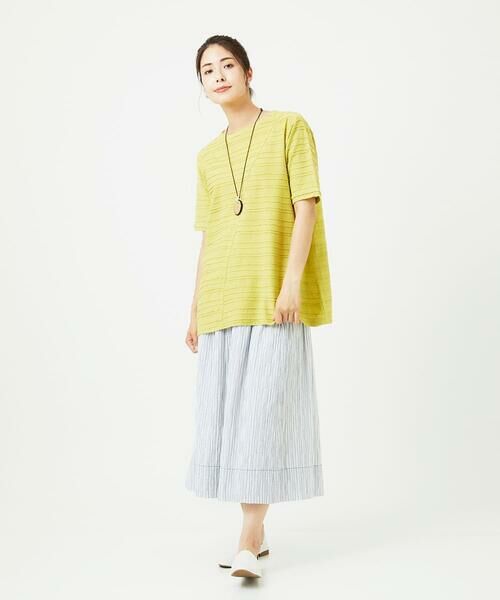 GIANNI LO GIUDICE / ジャンニ・ロ・ジュディチェ チュニック | [洗える]タックジャガードチュニックカットソー | 詳細5