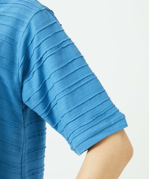 GIANNI LO GIUDICE / ジャンニ・ロ・ジュディチェ チュニック | [洗える]タックジャガードチュニックカットソー | 詳細13