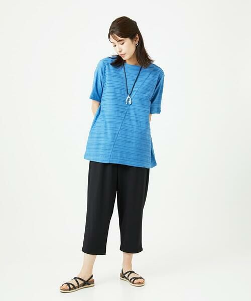 GIANNI LO GIUDICE / ジャンニ・ロ・ジュディチェ チュニック | [洗える]タックジャガードチュニックカットソー | 詳細16