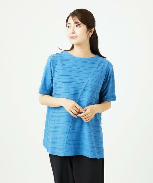 GIANNI LO GIUDICE / ジャンニ・ロ・ジュディチェ チュニック | [洗える]タックジャガードチュニックカットソー | 詳細8