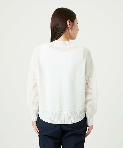 GIANNI LO GIUDICE / ジャンニ・ロ・ジュディチェ カーディガン・ボレロ | [洗える]透かし柄ニットカーディガン | 詳細22