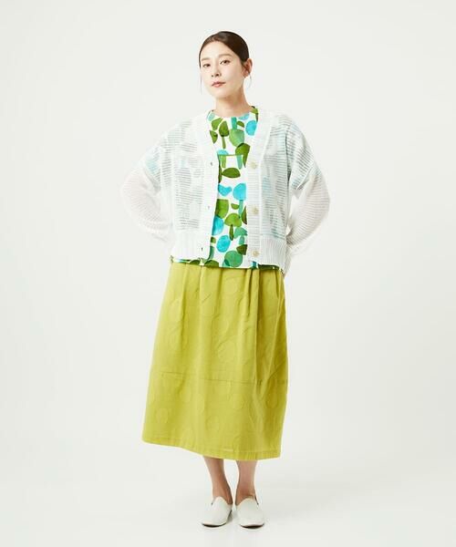 GIANNI LO GIUDICE / ジャンニ・ロ・ジュディチェ カーディガン・ボレロ | [洗える]透かし柄ニットカーディガン | 詳細29