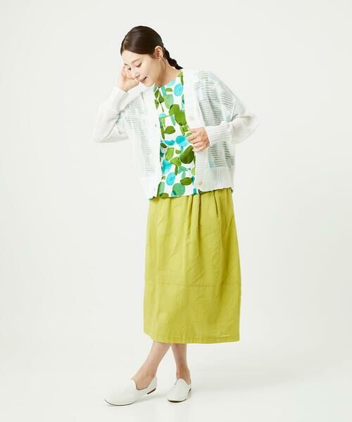 GIANNI LO GIUDICE / ジャンニ・ロ・ジュディチェ カーディガン・ボレロ | [洗える]透かし柄ニットカーディガン | 詳細30