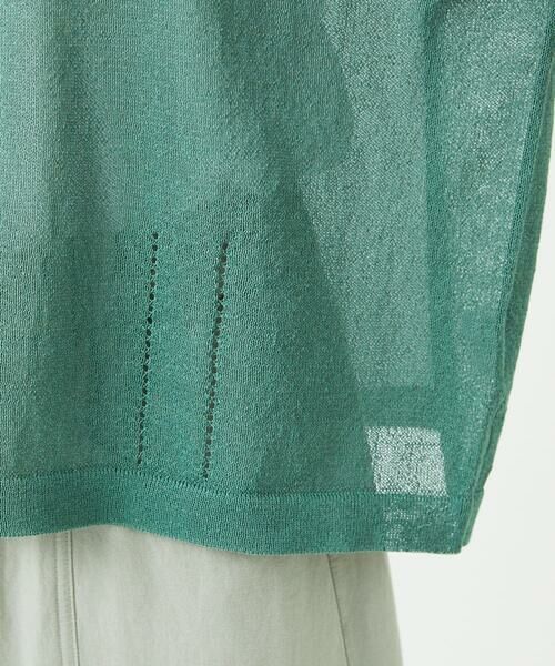 GIANNI LO GIUDICE / ジャンニ・ロ・ジュディチェ カーディガン・ボレロ | [洗える]ペーパーヤーンニットカーディガン | 詳細10