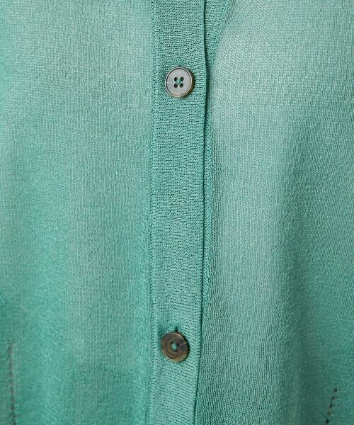 GIANNI LO GIUDICE / ジャンニ・ロ・ジュディチェ カーディガン・ボレロ | [洗える]ペーパーヤーンニットカーディガン | 詳細11