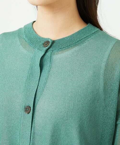 GIANNI LO GIUDICE / ジャンニ・ロ・ジュディチェ カーディガン・ボレロ | [洗える]ペーパーヤーンニットカーディガン | 詳細8