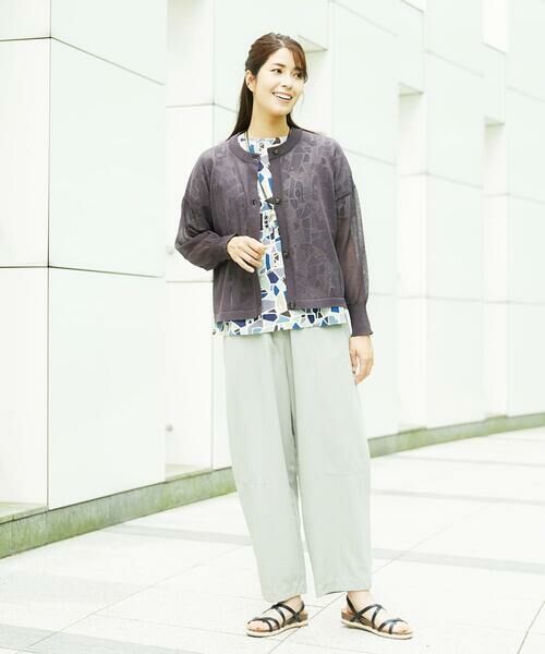 GIANNI LO GIUDICE / ジャンニ・ロ・ジュディチェ カーディガン・ボレロ | [洗える]ペーパーヤーンニットカーディガン | 詳細18