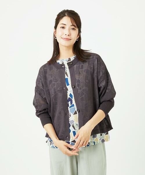 GIANNI LO GIUDICE / ジャンニ・ロ・ジュディチェ カーディガン・ボレロ | [洗える]ペーパーヤーンニットカーディガン | 詳細20