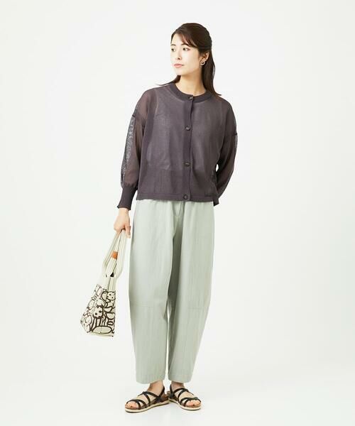 GIANNI LO GIUDICE / ジャンニ・ロ・ジュディチェ カーディガン・ボレロ | [洗える]ペーパーヤーンニットカーディガン | 詳細27