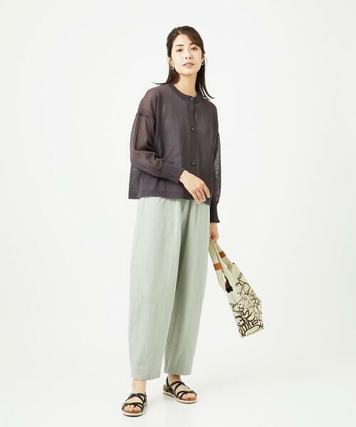 GIANNI LO GIUDICE / ジャンニ・ロ・ジュディチェ カーディガン・ボレロ | [洗える]ペーパーヤーンニットカーディガン | 詳細28