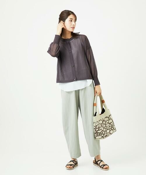 GIANNI LO GIUDICE / ジャンニ・ロ・ジュディチェ カーディガン・ボレロ | [洗える]ペーパーヤーンニットカーディガン | 詳細29