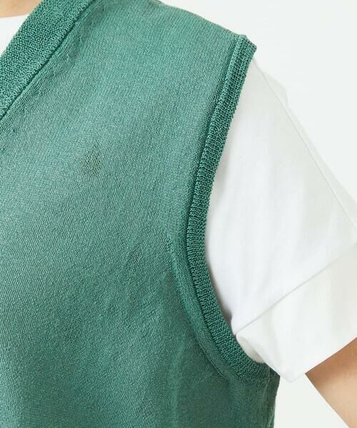 GIANNI LO GIUDICE / ジャンニ・ロ・ジュディチェ カーディガン・ボレロ | [洗える]ペーパーヤーンニットジレ | 詳細14