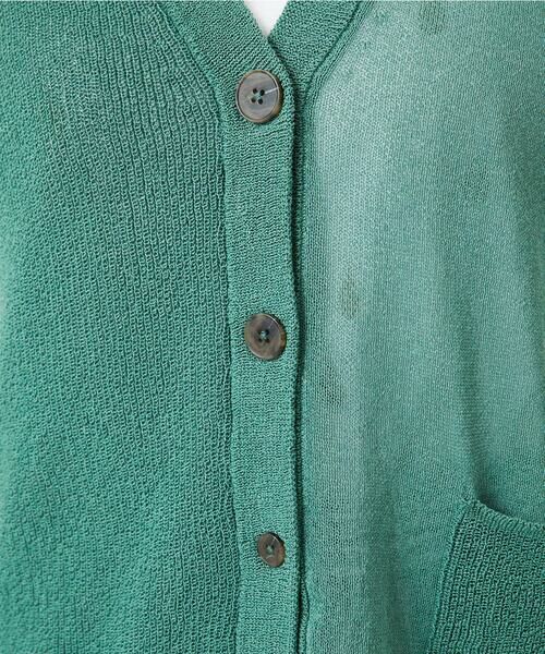 GIANNI LO GIUDICE / ジャンニ・ロ・ジュディチェ カーディガン・ボレロ | [洗える]ペーパーヤーンニットジレ | 詳細16