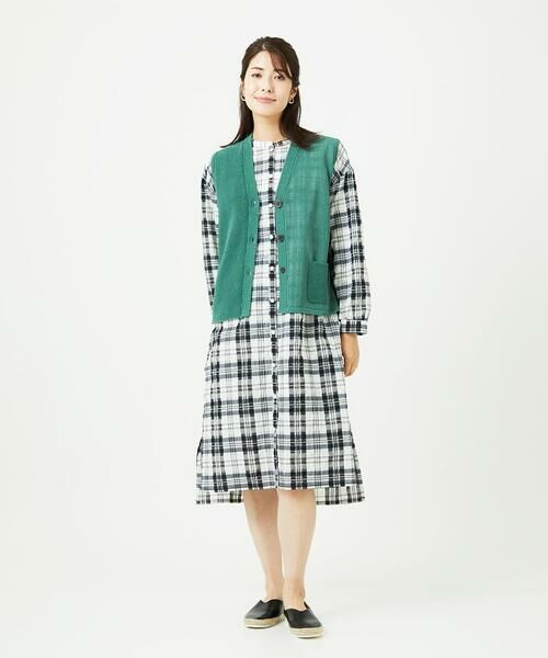 GIANNI LO GIUDICE / ジャンニ・ロ・ジュディチェ カーディガン・ボレロ | [洗える]ペーパーヤーンニットジレ | 詳細21