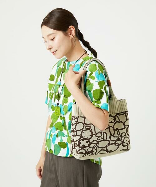 GIANNI LO GIUDICE / ジャンニ・ロ・ジュディチェ その他小物 | マッシュルームジャガードニットバッグ | 詳細12