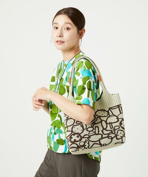 GIANNI LO GIUDICE / ジャンニ・ロ・ジュディチェ その他小物 | マッシュルームジャガードニットバッグ | 詳細13