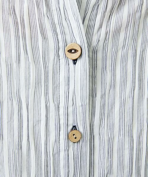 GIANNI LO GIUDICE / ジャンニ・ロ・ジュディチェ シャツ・ブラウス | [洗える]コットンタックドビーブラウス | 詳細15