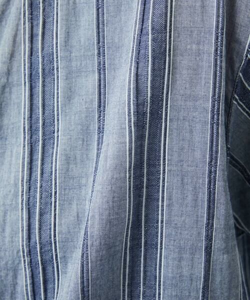 GIANNI LO GIUDICE / ジャンニ・ロ・ジュディチェ シャツ・ブラウス | [洗える]ドビーシャーリングロングブラウス | 詳細20