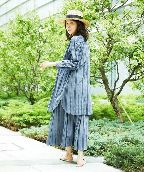 GIANNI LO GIUDICE / ジャンニ・ロ・ジュディチェ シャツ・ブラウス | [洗える]ドビーシャーリングロングブラウス | 詳細27