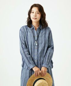 GIANNI LO GIUDICE / ジャンニ・ロ・ジュディチェ シャツ・ブラウス | [洗える]ドビーシャーリングブラウス