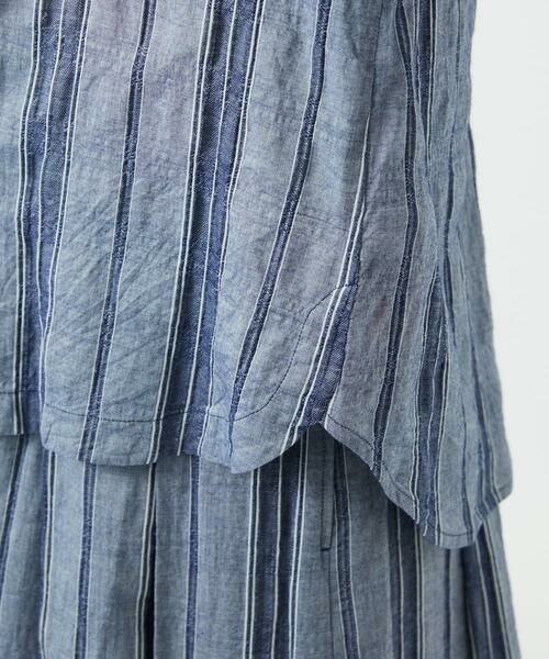 GIANNI LO GIUDICE / ジャンニ・ロ・ジュディチェ シャツ・ブラウス | [洗える]ドビーシャーリングブラウス | 詳細10