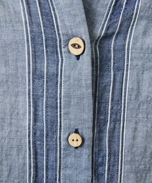 GIANNI LO GIUDICE / ジャンニ・ロ・ジュディチェ シャツ・ブラウス | [洗える]ドビーシャーリングブラウス | 詳細11