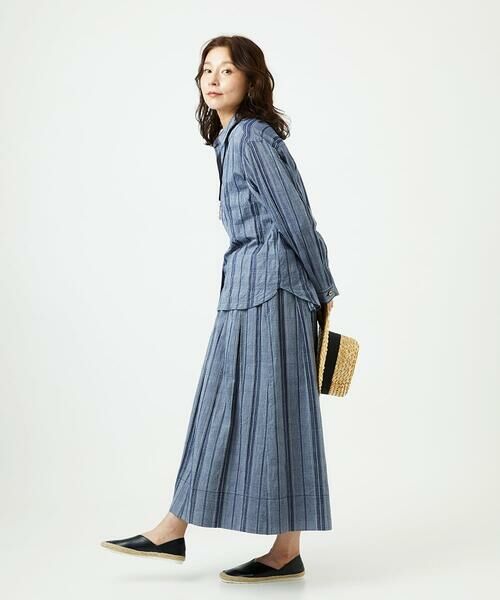 GIANNI LO GIUDICE / ジャンニ・ロ・ジュディチェ シャツ・ブラウス | [洗える]ドビーシャーリングブラウス | 詳細15