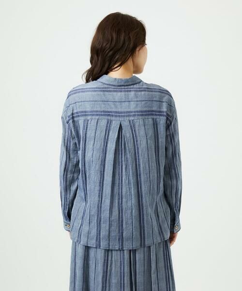 GIANNI LO GIUDICE / ジャンニ・ロ・ジュディチェ シャツ・ブラウス | [洗える]ドビーシャーリングブラウス | 詳細6