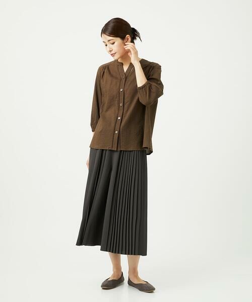 GIANNI LO GIUDICE / ジャンニ・ロ・ジュディチェ シャツ・ブラウス | [洗える・日本製]ミラクルウェーブブラウス | 詳細25