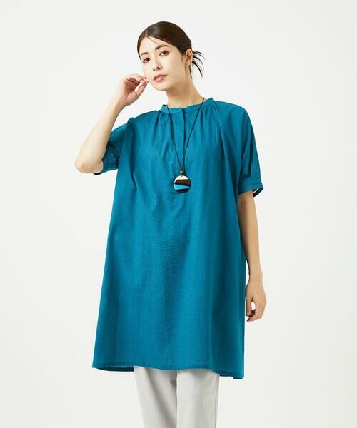 GIANNI LO GIUDICE / ジャンニ・ロ・ジュディチェ ロング・マキシ丈ワンピース | [洗える・日本製]ミラクルウェーブワンピース | 詳細1