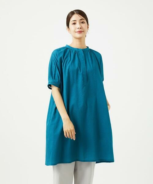 GIANNI LO GIUDICE / ジャンニ・ロ・ジュディチェ ロング・マキシ丈ワンピース | [洗える・日本製]ミラクルウェーブワンピース | 詳細2