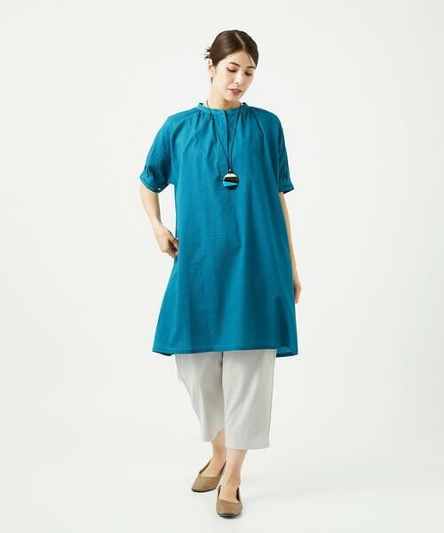 GIANNI LO GIUDICE / ジャンニ・ロ・ジュディチェ ロング・マキシ丈ワンピース | [洗える・日本製]ミラクルウェーブワンピース | 詳細7